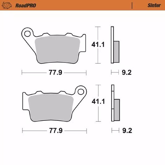Brake Pad Scooter 413403