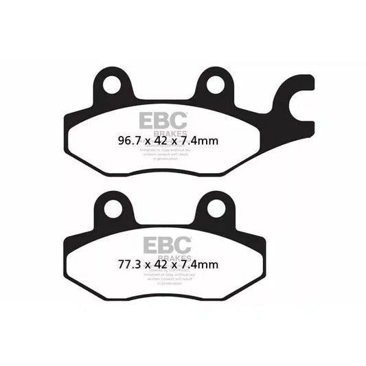 Brake Pad Fa-Hh Series Sintered Metal FA165HH