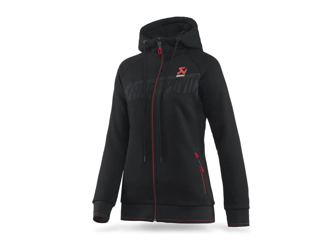 ZIP HOODIE BLACK WMN M