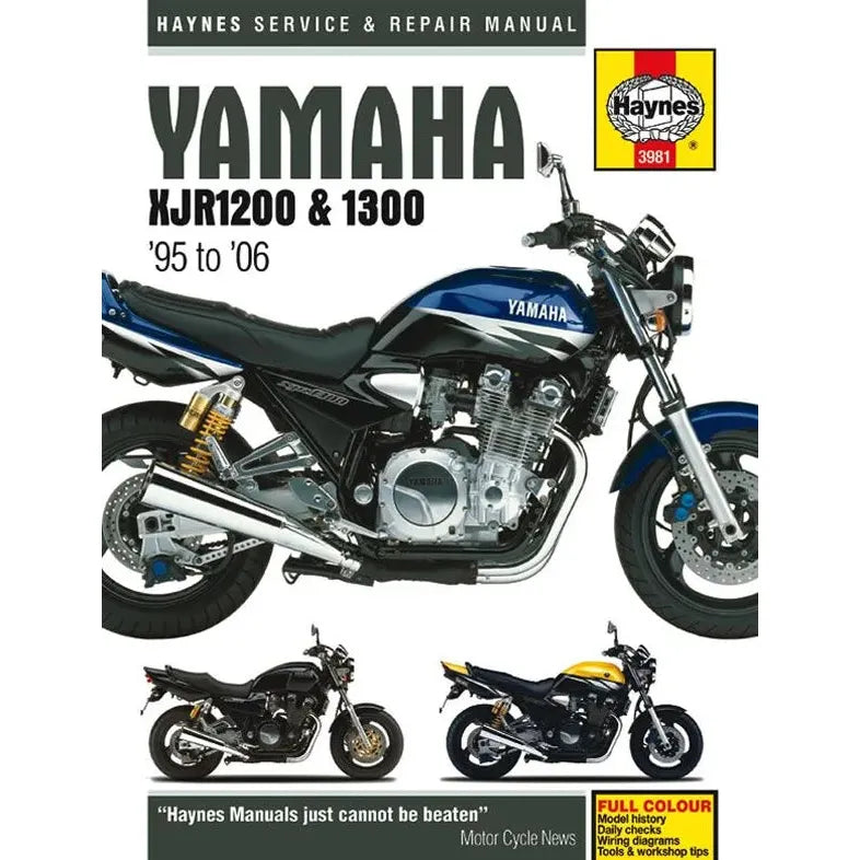 Yamaha Xjr1200/1300 Manual