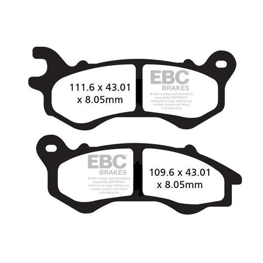 Brake Pad Sfac-Series Carbon Scooter SFAC498