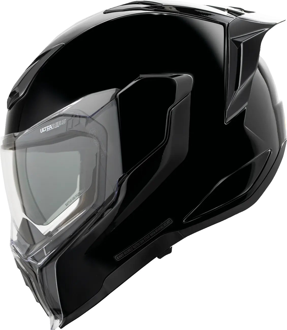 HELMET ULTRAFLITE GLOSS BLACK 2X