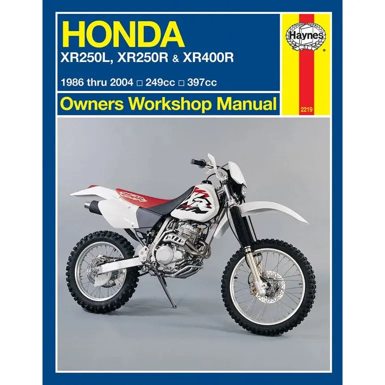 Honxr250R/250L/400 Manual