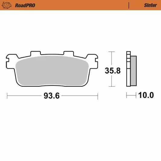 Brake Pad Scooter 413303