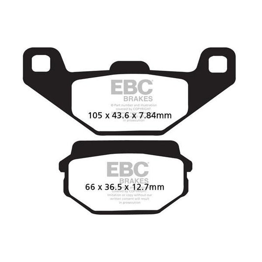 Brake Pad Fa Series Organic FA297