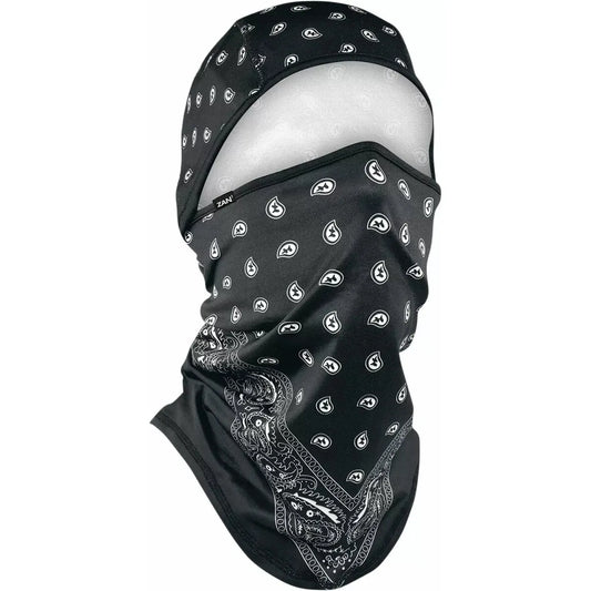 Balaclava Sportflex Conv Bk Paisly Wb4L101
