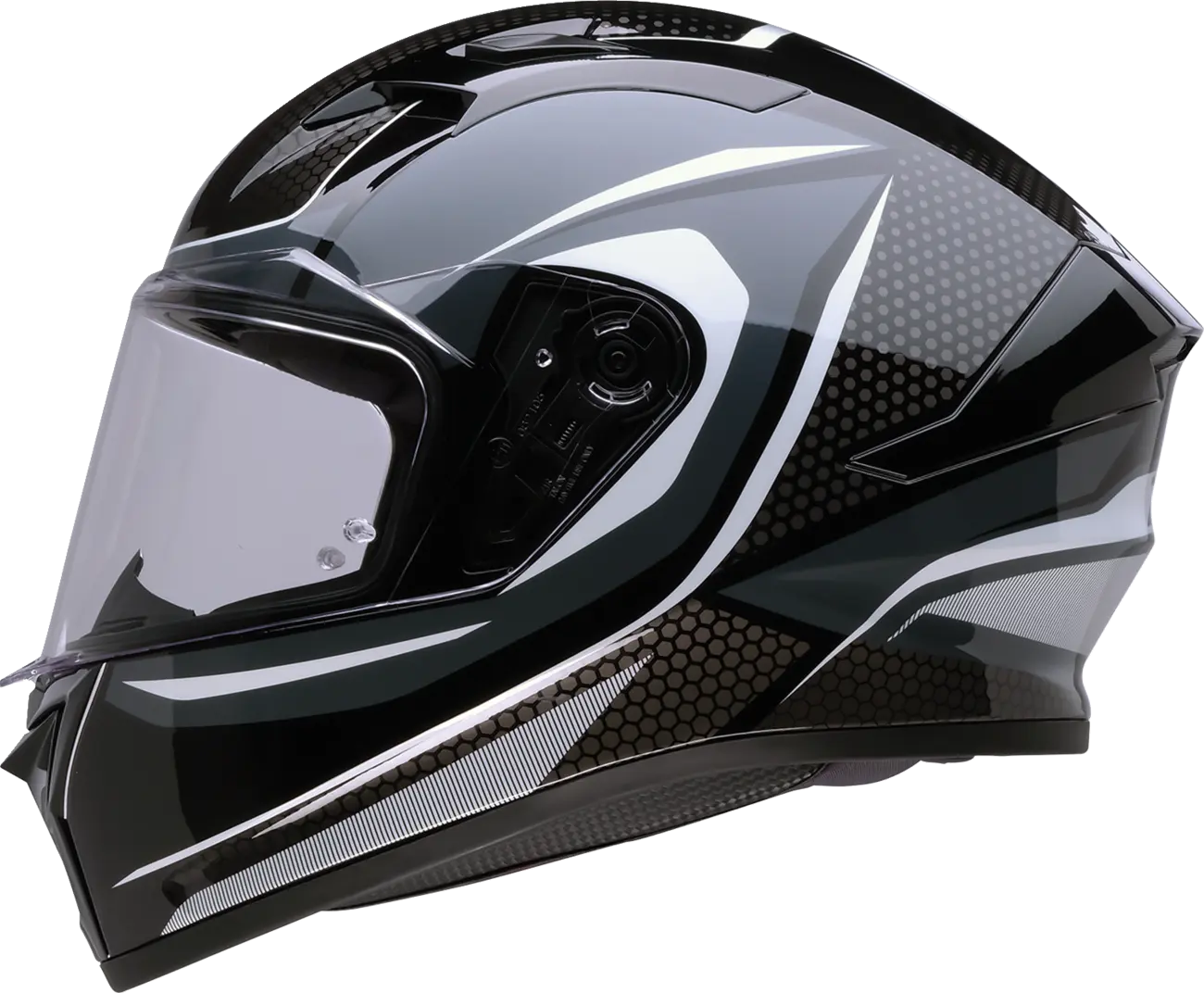 HELMET TALON GD BLACK/GRAY/WHITE MD