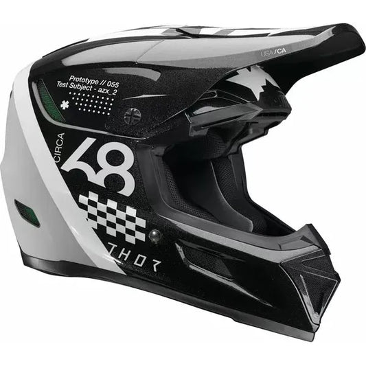Helmet Reflex Sport Riot Black/White