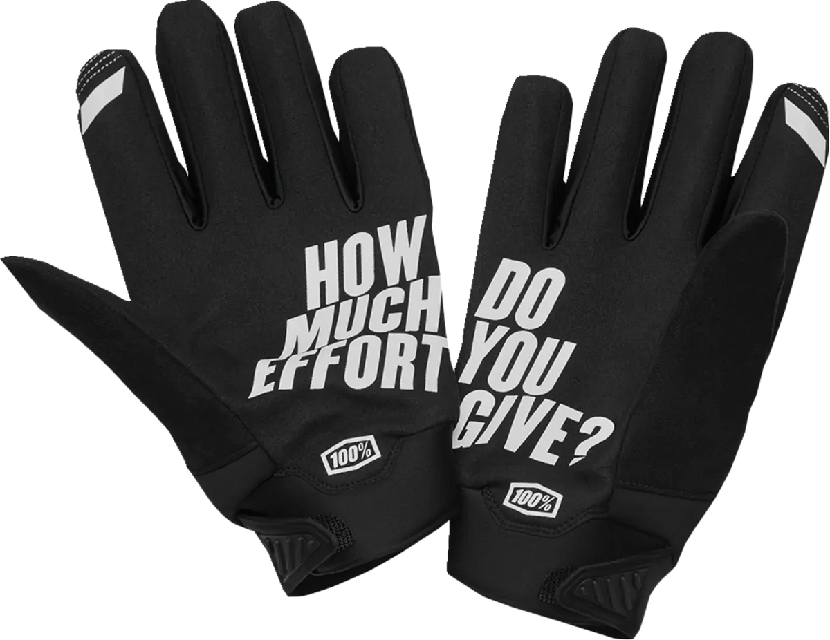 GLOVE BRISKER BK/GY MD