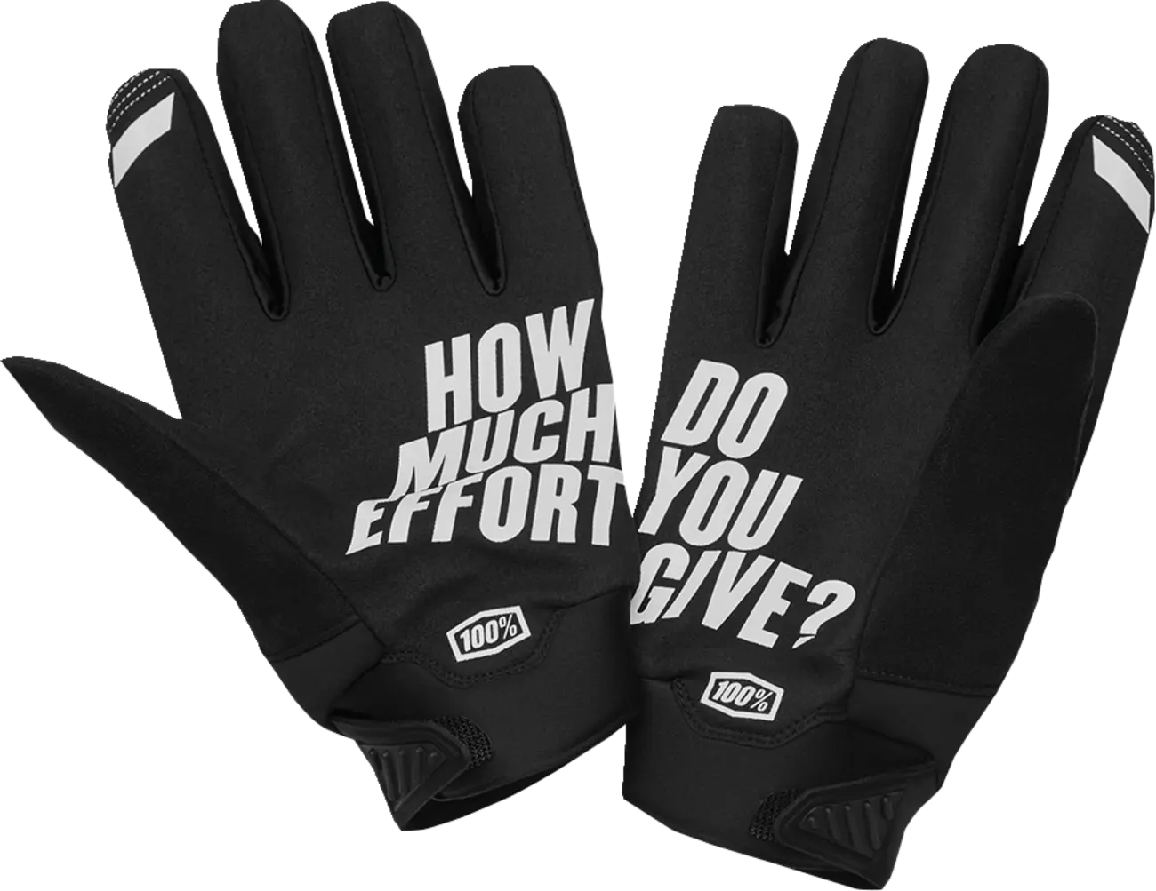 GLOVE BRISKER BK/GY LG