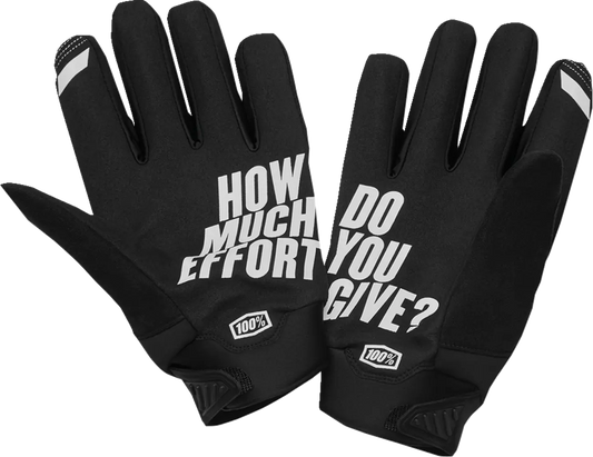 GLOVE BRISKER BK/GY LG