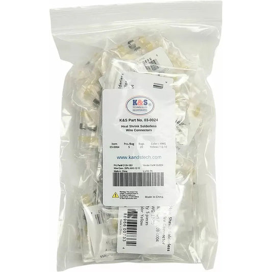 Wire Conn 20Pk Awg12-10 03-0024