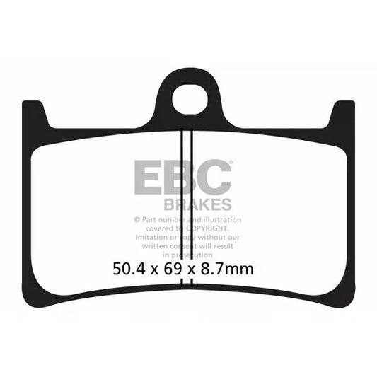 Brake Pad Sfa-Hh Series Sintered Metal Scooter SFA252HH