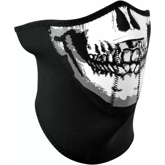 Half Mask 3 Panel Skull Wnfm002H3