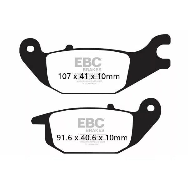 Brake Pad Sfa Series Organic Scooter SFA336