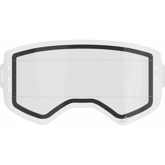 Supertech Wide Vision Roll-Off Goggle Dual Pane Lens