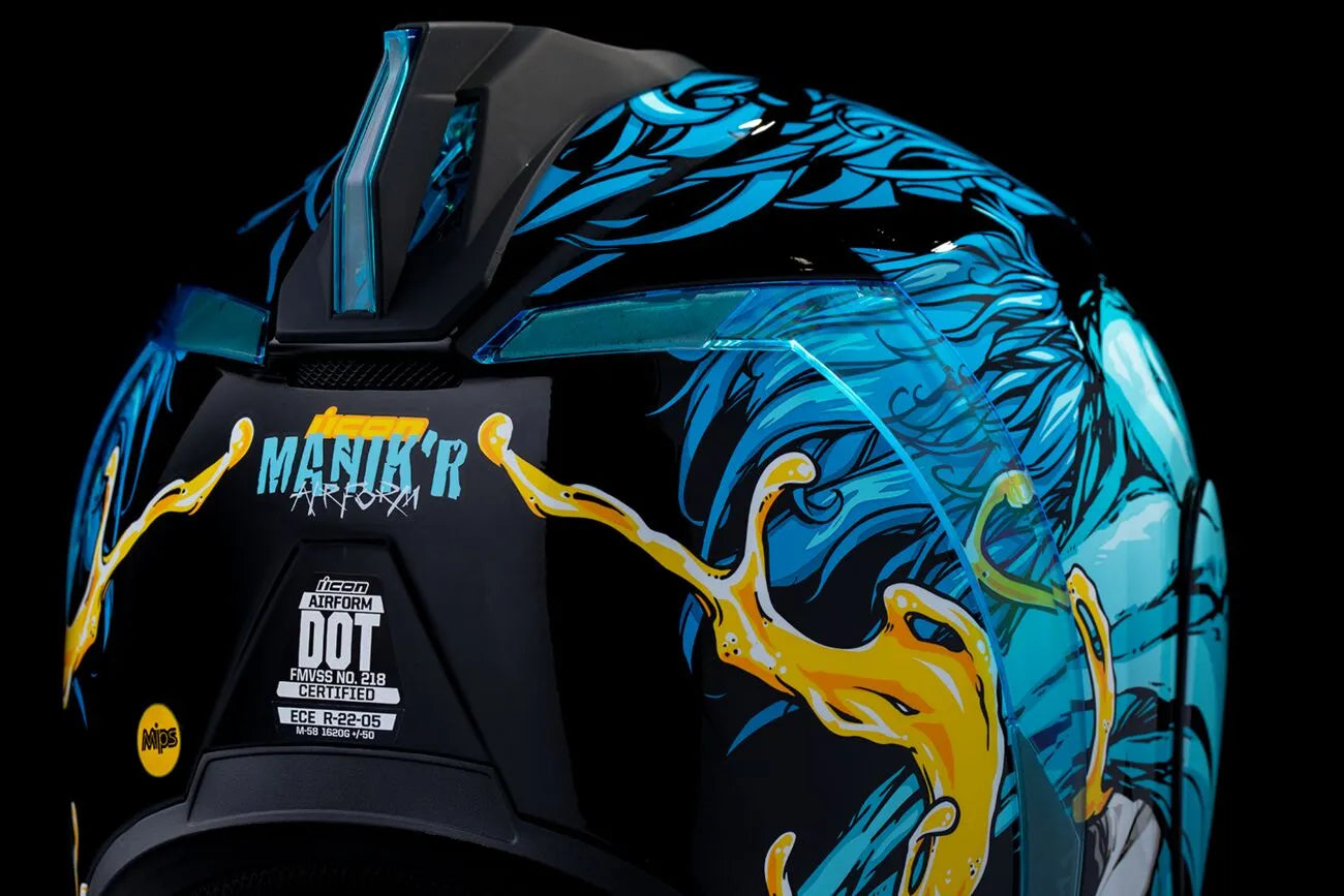 HELMET AIRFORM MIPS MK'R LT BLUE LG