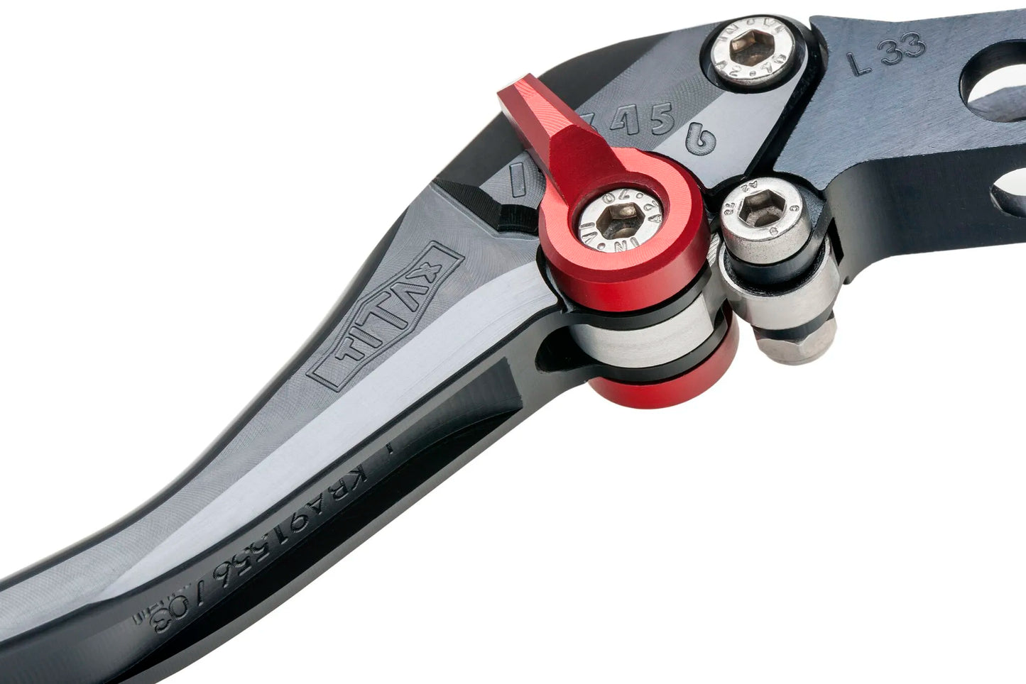 BRAKE LEVER EVO BK/RD