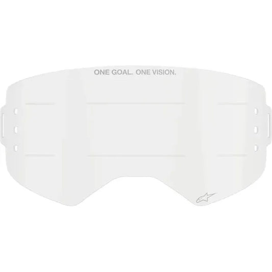 Supertech Wide Vision Roll-Off Goggle Lens