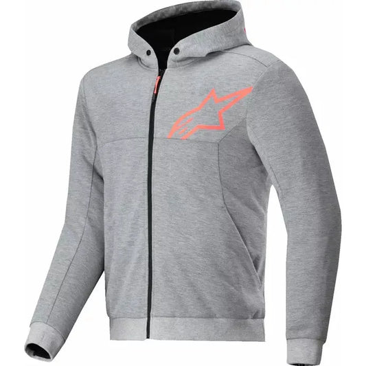 Chrome v2 Sport Hoodie Grey/Red