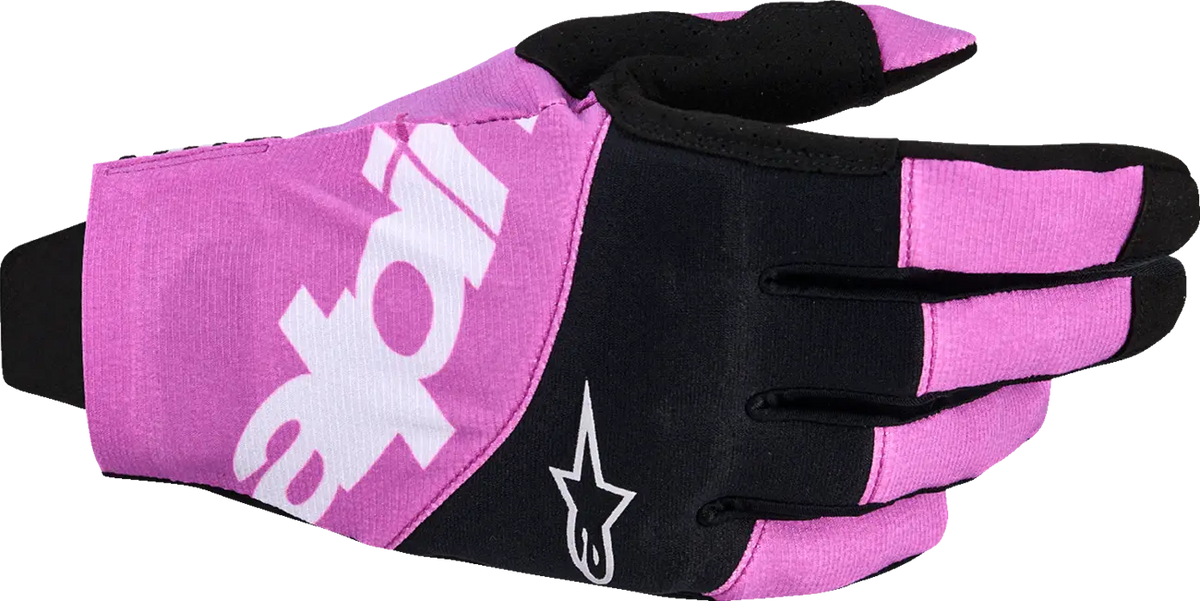 GLOVES TECHSTAR BLACK/GRY/PURPLE L