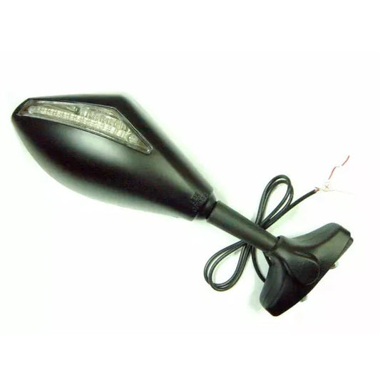 Mirror Black Left Ec W/Led 20-26192