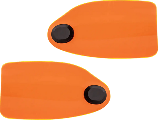 FLARE HAND GUARDS - HD - CABLE CLUTCH - ORANGE ICE