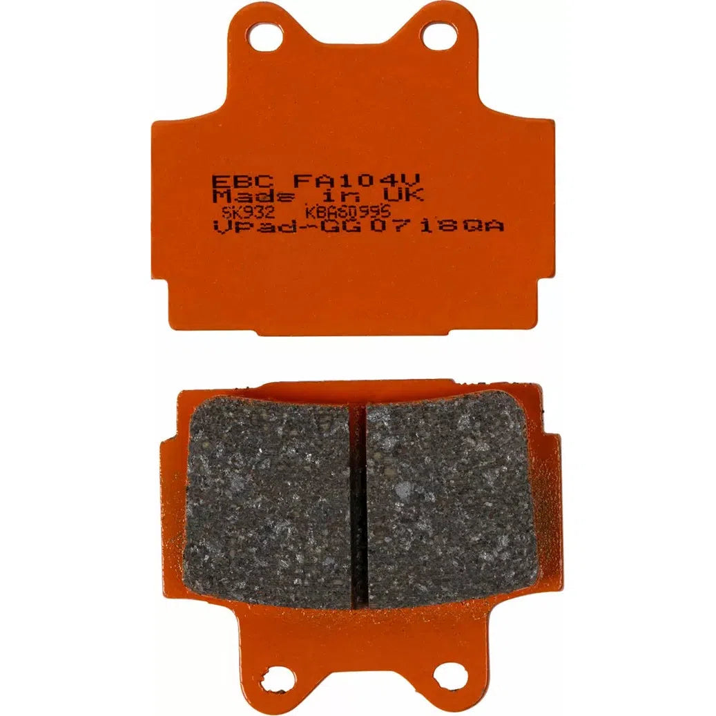 Brake Pad Fa Series Organic FA104
