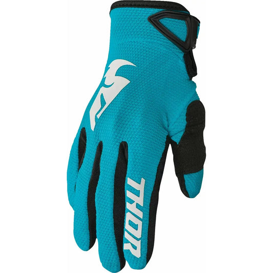 Glove Women's Sector Aqua/White