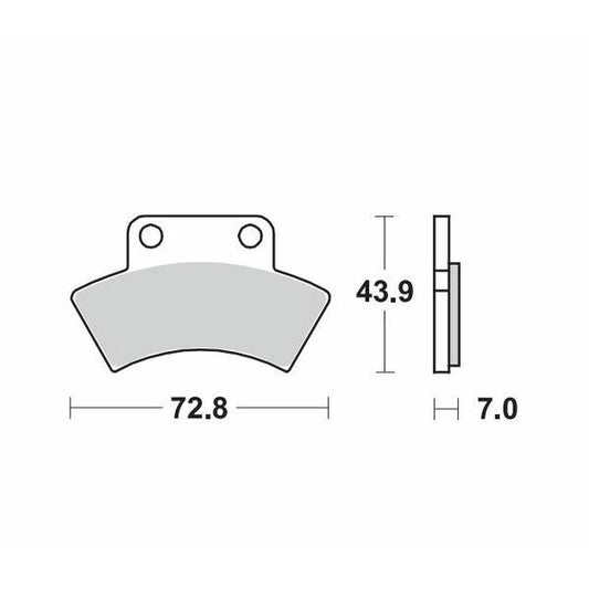 Brake Pad Nitro 097621
