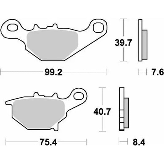 Brake Pad Nitro 094821