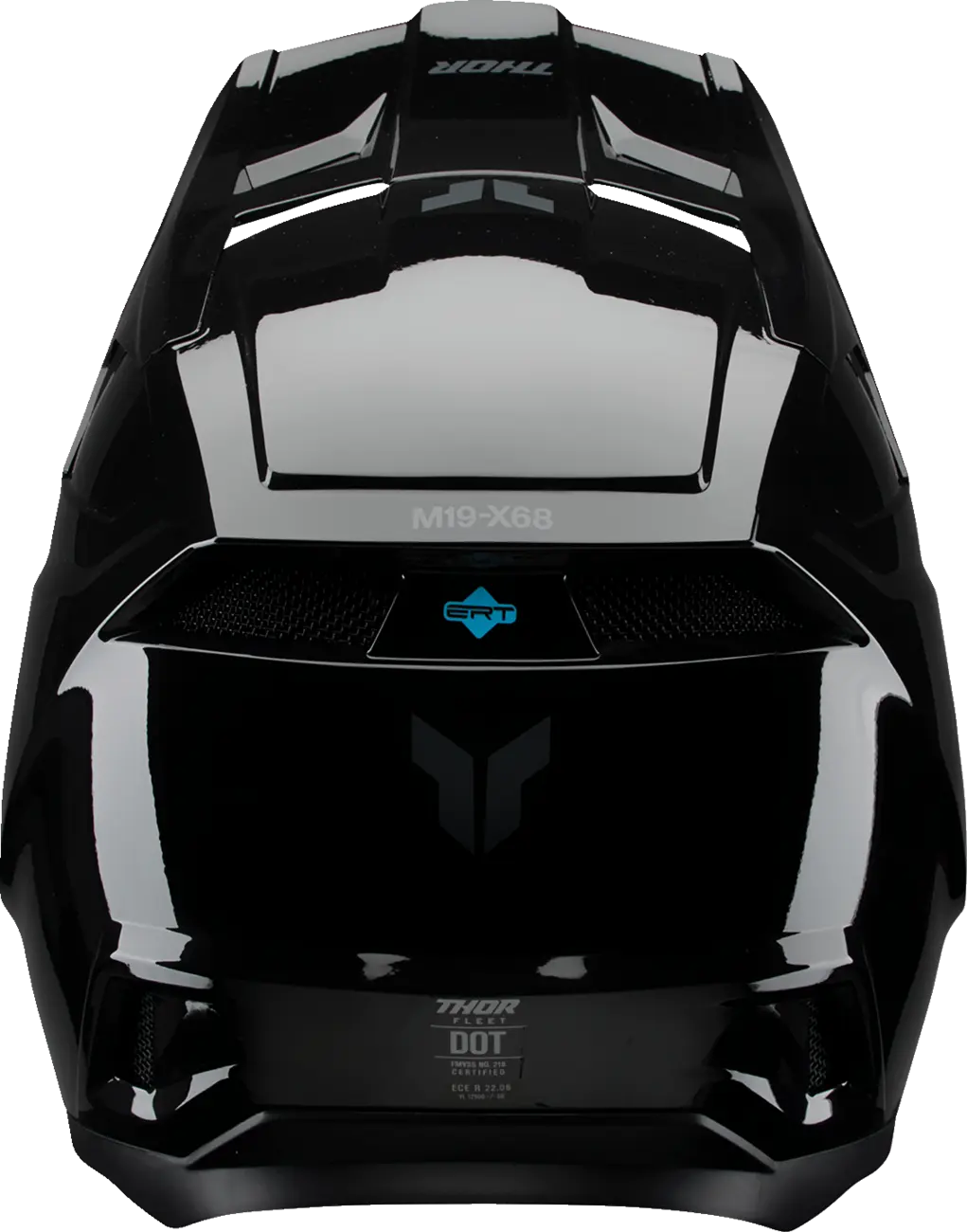 HELMET FLEET YTH BLACKOUT GLOSS L