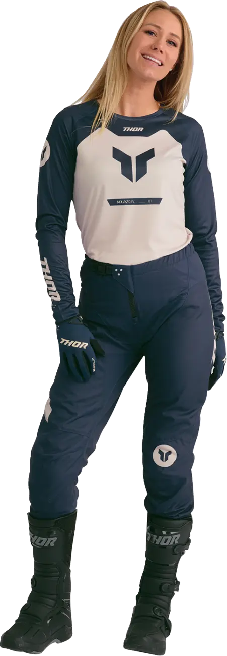 PANTS WOMENS RIDEMODE MENACE MIDNIGHT/DUST 13/14
