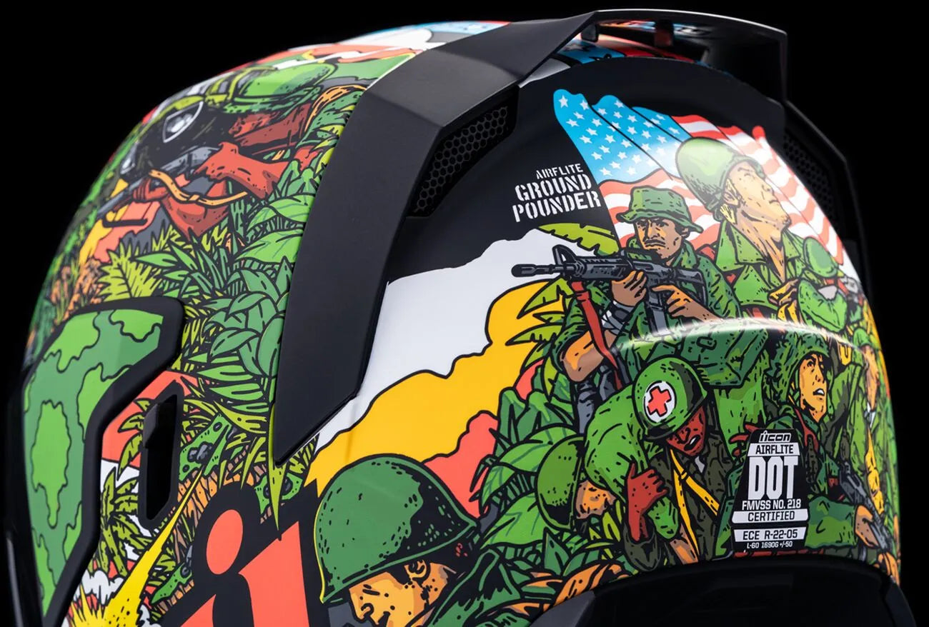 HELMET AIRFLITE GP23 GREEN XL