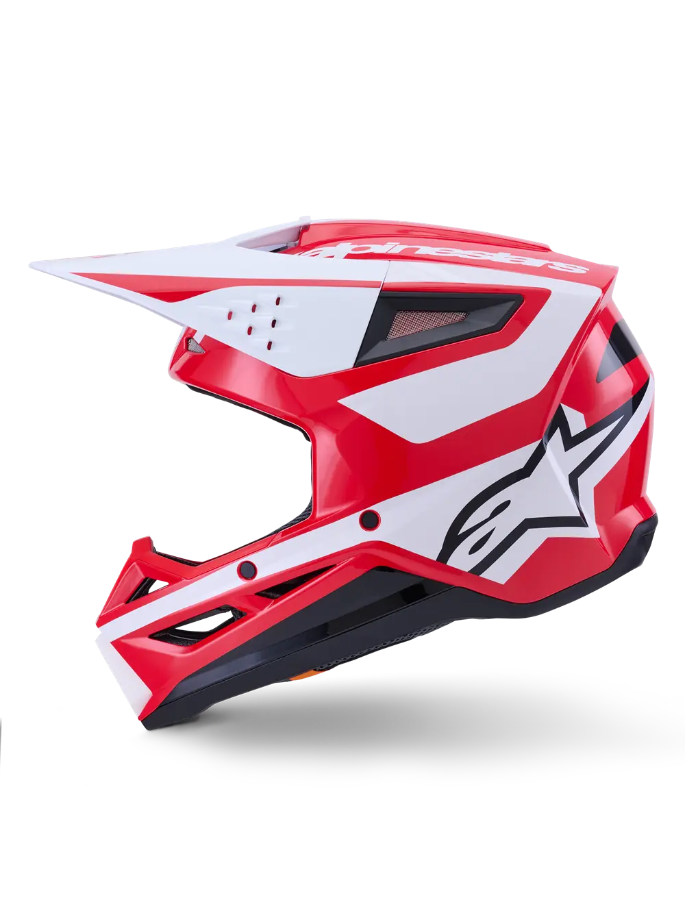 HELMET SM3 HEAT RED/WH/BLK M