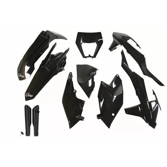 Body Kit Full Exc 17-19 Blk Ktkit523F@001