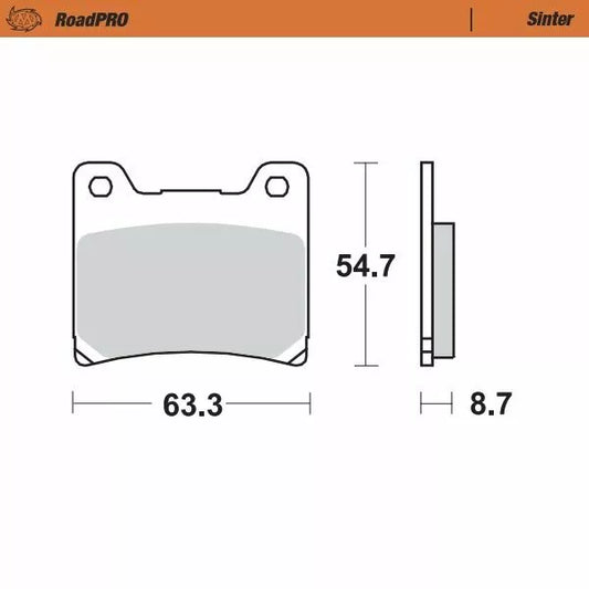 Brake Pad Sinter Rear 401802