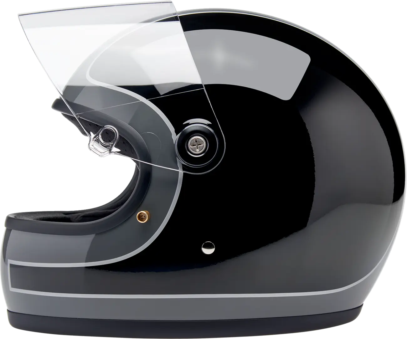 HELMET GRINGO S GLOSS STORM GRAY/BLACK TRACKER MD