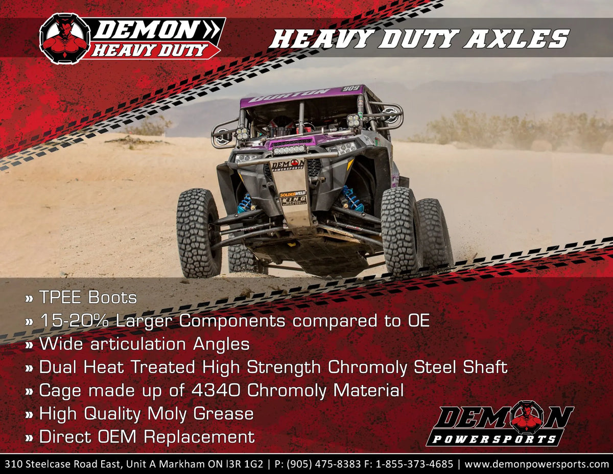 AXLE HD PO RANGER 500/570 ETX EV