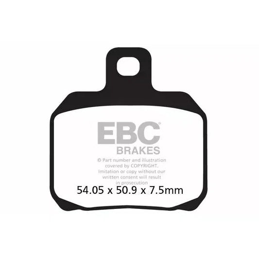 Brake Pad Fa-V Series Sintered Metal/Organic Compound FA266V