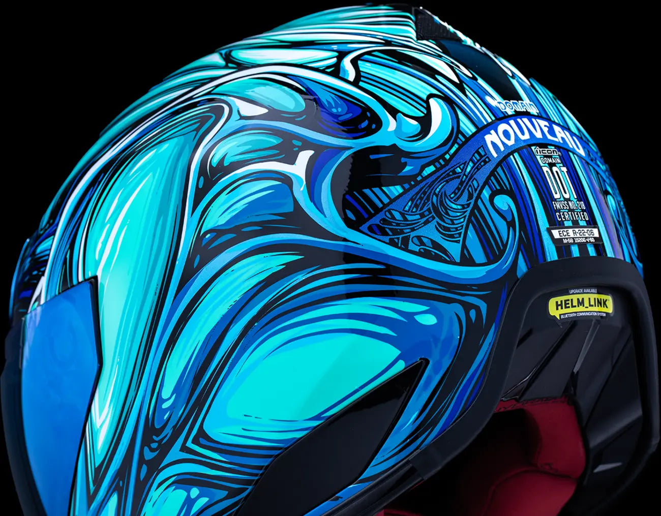 HELMET DOMAIN NOUVEAU BLUE MD