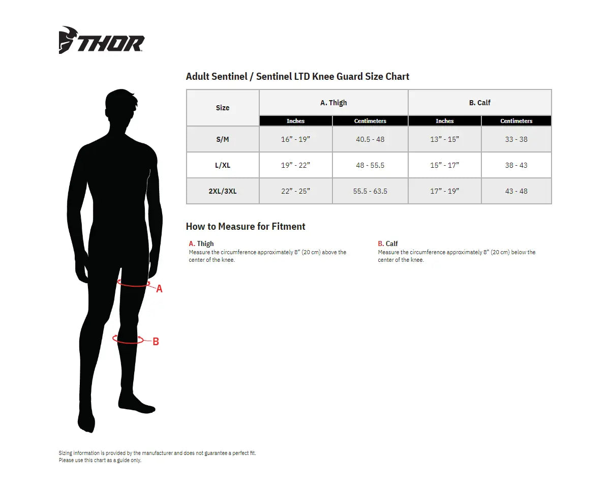 KNEEGUARD SENTINEL BK L/XL