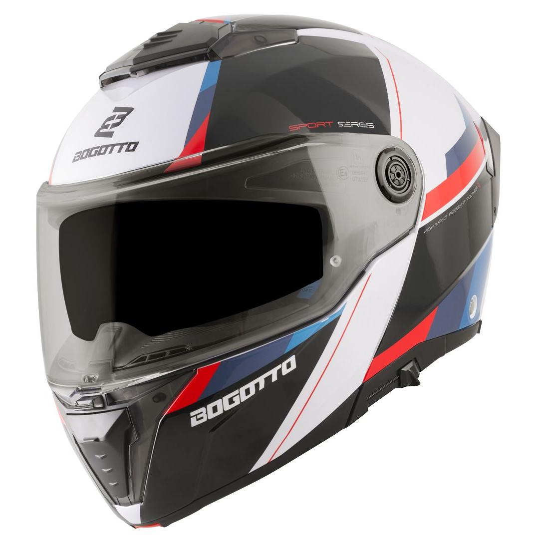 FF404 Ezion Modular Helmet Blue/Red/White