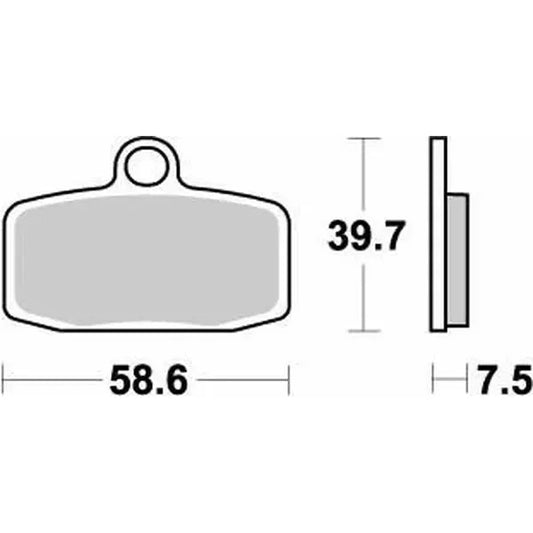 Brake Pad Nitro 097421