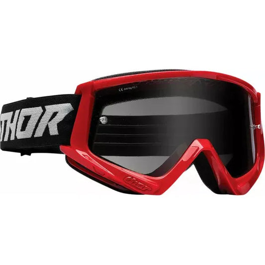 Goggle Cmbt Racr Sand Red/Grey