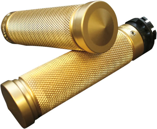 GRIPS BRASS FUL KNURL