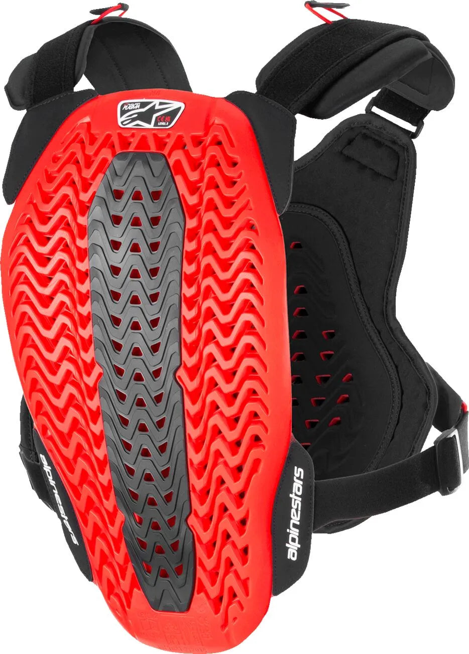 A-5 PLASMA CHEST PRO BLK/RD/WHT XS/S