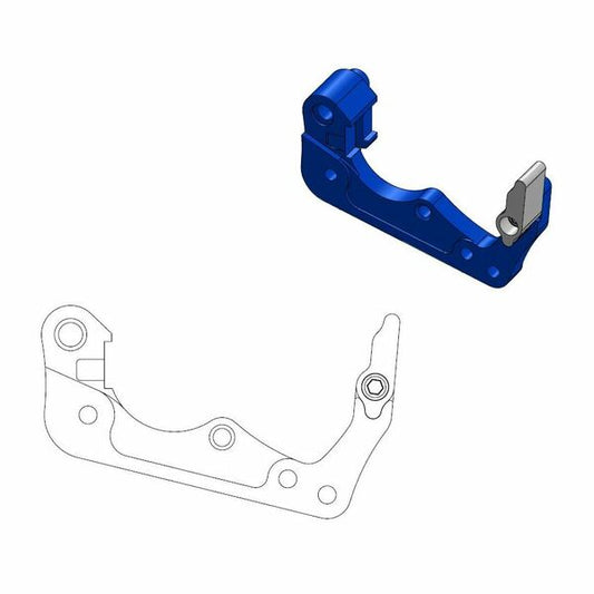 Brake Caliper Adaptor Blue 211093
