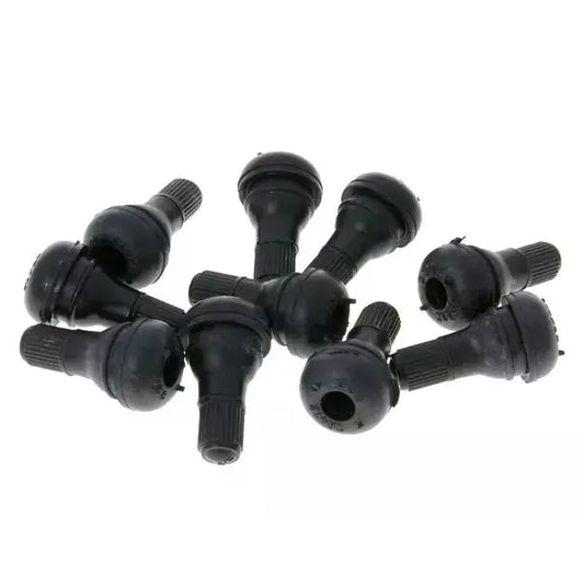 Tire Valve Tubeless Straight Short 10Pcs Set 19814-10
