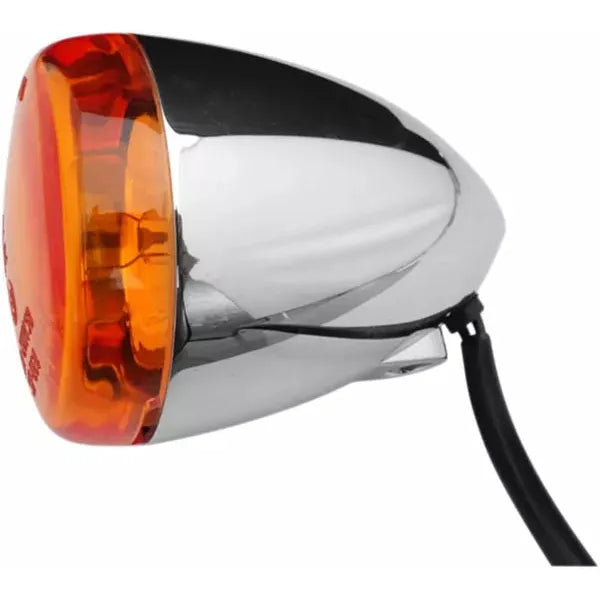 Turn Signal Amber Chr Hd F 27-01064Be